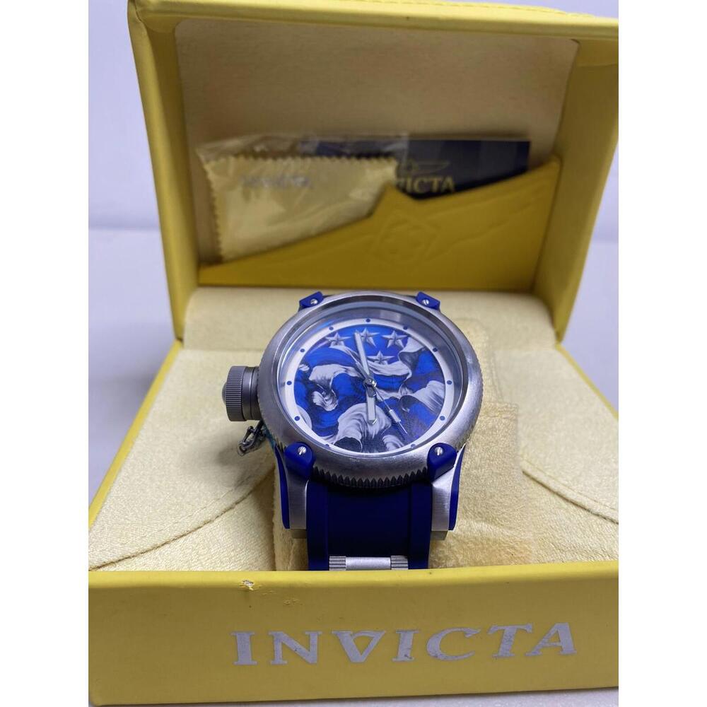 INVICTA 16212 52mm "The General" Blue Russian Diver *LTD OF 1111* Strap Watch M